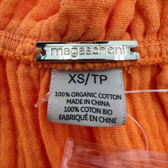 MAGASCHONI - Organic Cotton Gauze Cocktail Dress. - Picture 8 of 11